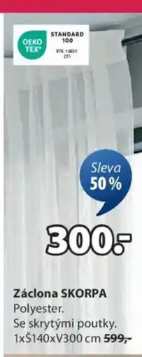 JYSK Záclona SKORPA nabídka