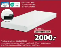 JYSK Pružinová matrace BANELVA BS25 nabídka