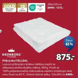 JYSK Přikrývka FJELLDAL nabídka
