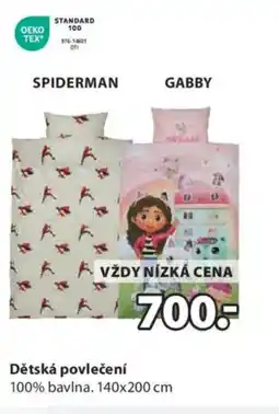 JYSK Dětská povlečení nabídka