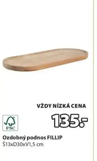JYSK Ozdobný podnos FILLIP nabídka