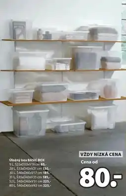 JYSK Úložný box BASIC BOX nabídka