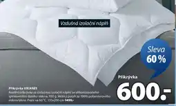 JYSK Přikrývka VIKANES nabídka