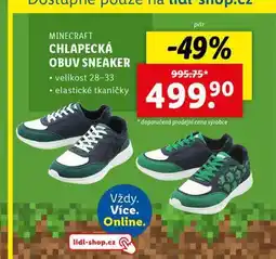 Lidl Chlapecká obuv sneaker nabídka