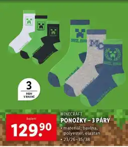 Lidl Ponožky nabídka