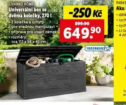 Lidl Univerzální box se dvěma kolečky nabídka