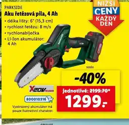 Lidl Aku řetězová pila 4 ah nabídka
