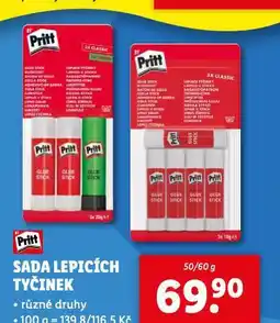 Lidl Sada lepicích tyčinek nabídka