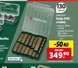 Lidl Sada hss vrtáků nabídka