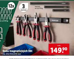 Lidl Sada magnetických lišt nabídka