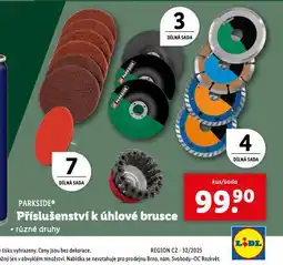 Lidl Příslušenství k úhlové brusce nabídka