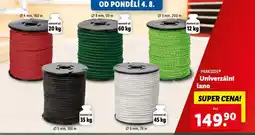 Lidl Univerzální lano nabídka