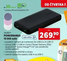 Lidl Powerbanka 10000 mah nabídka