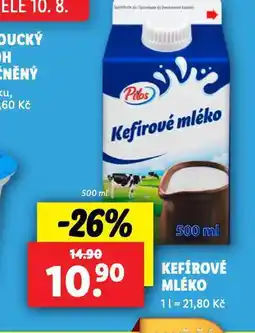 Lidl Kefírové mléko nabídka