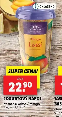 Lidl Jogurtový nápoj nabídka