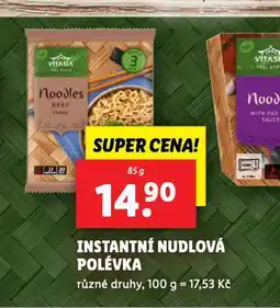 Lidl Instantní nudlová polévka nabídka