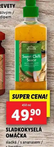 Lidl Sladkokyselá omáčka nabídka