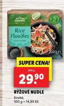 Lidl Rýžové nudle nabídka