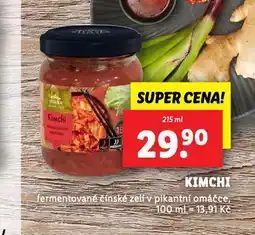Lidl Kimchi nabídka