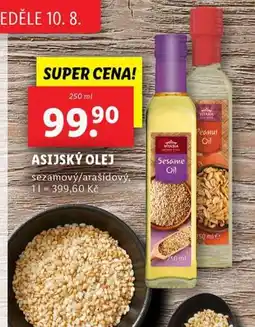 Lidl Asijský olej nabídka