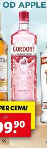 Lidl Grodon´s gin nabídka