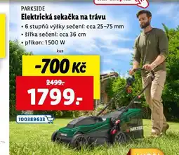 Lidl Elektrická sekačka na trávu nabídka