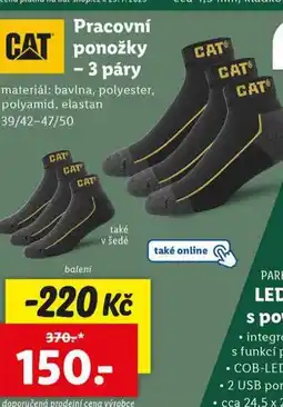 Lidl Pracovní ponožky nabídka