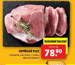 Lidl Vepřová plec bez kosti nabídka