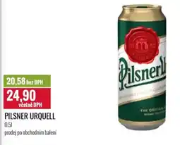 Ratio PILSNER URQUELL nabídka