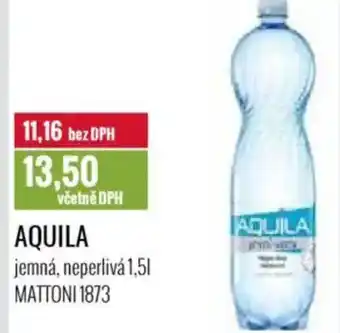 Ratio AQUILA jemná, neperlivá nabídka