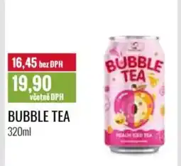 Ratio BUBBLE TEA nabídka