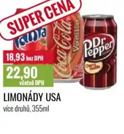 Ratio Limonády usa nabídka