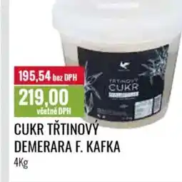 Ratio Cukr třtinový demerara f. kafka nabídka