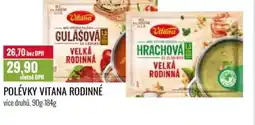 Ratio Polévky VITANA rodinné nabídka