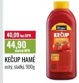 Ratio Kečup HAMÉ ostrý, sladký nabídka