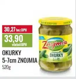 Ratio Okurky 5-7cm ZNOJMIA nabídka