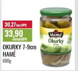 Ratio Okurky 7-9cm HAMÉ nabídka