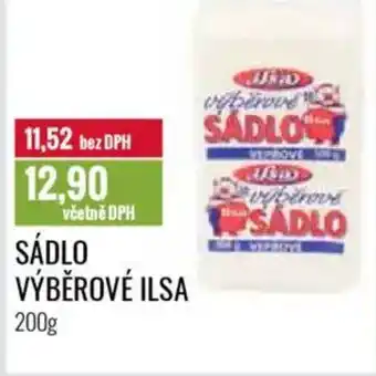 Ratio Sádlo výběrové ilsa nabídka
