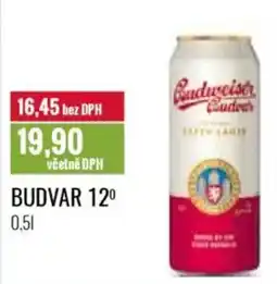 Ratio BUDVAR 12º nabídka