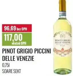 Ratio Pinot grigio piccini delle venezie nabídka