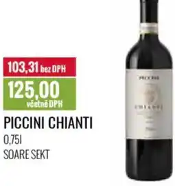 Ratio Piccini chianti nabídka