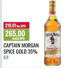 Ratio CAPTAIN MORGAN Spice gold 35% nabídka
