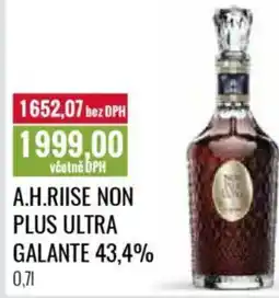 Ratio A.h.riise non plus ultra galante 43,4% nabídka