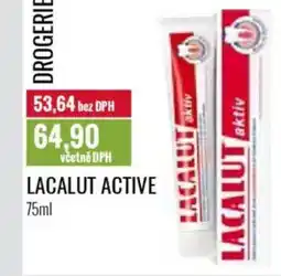 Ratio Lacalut active nabídka