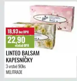 Ratio Linteo balsam kapesníčky nabídka