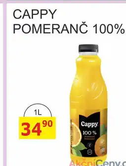 BENE Nápoje Cappy džus 1l, vybrané druhy PET nabídka