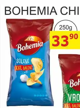 BENE Nápoje Bohemia Chips 250g, vybrané druhy nabídka