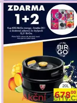 BENE Nápoje BIR GO 20L nabídka