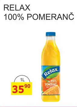 BENE Nápoje RELAX 100% POMERANČ 1L PET nabídka