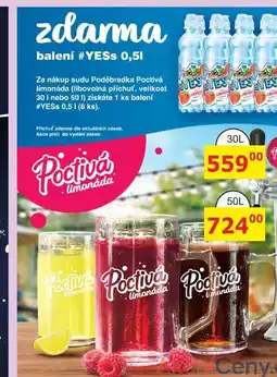BENE Nápoje Poctivá od Poděbradka sud 30l nabídka